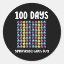 Search for 100 days celebration stickers Elementary