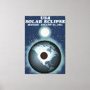 Search for solar canvas prints Eclipse