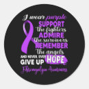 Search for fibromyalgia support stickers Disability
