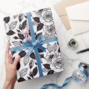 Search for monochrome wrapping paper Elegant