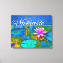 Search for lotus flower canvas prints Yoga
