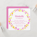 Search for children square invitations Polka dots