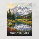 Search for mount rainier national park postcards Pacific northwest