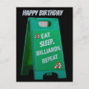 Search for pool balls postcards Birthday