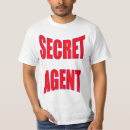 Search for secret agent tshirts Detective