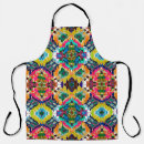 Search for ethnic pattern aprons Ikat