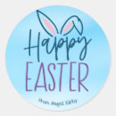 Search for happy easter bunny stickers Simple