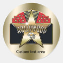 Search for hollywood party stickers Star