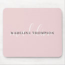 Search for cursive mouse mats Typography