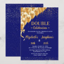 Search for dual birthday invitations Double