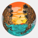 Search for tree sunset stickers Nature