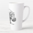 Search for black and white drawing mugs Illustration
