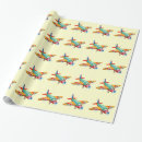 Search for airplane wrapping paper Cartoon