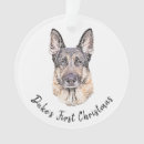 Search for guard christmas tree decorations German shepherd