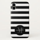 Search for trendy striped iphone cases Black