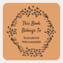 Search for ex libris bookplates Monogrammed