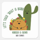Search for mexican baby shower stickers Taco