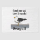 Search for seagull tissue paper Beach