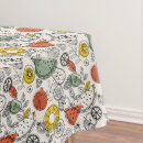 Search for vintage retro tablecloths Scandinavian