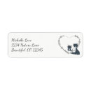 Search for kitten return address labels Baby shower