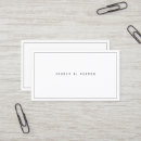 Search for journalist business cards Typography