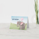 Search for elephant birthday cards Balloon