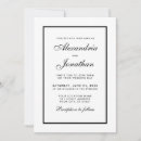 Search for black tie wedding invitations Typography
