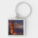 Search for bridge at night key rings California