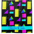 Search for neon color shower curtains Geometric