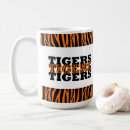 Search for black and orange stripes mugs Tiger