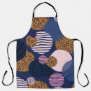 Search for blue leopard aprons Background