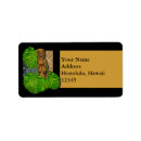 Search for tiki return address labels Aloha