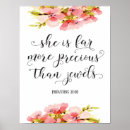 Search for more precious than jewels Calligraphy and watercolor