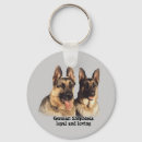 Search for police dog key rings German shepherd