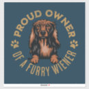 Search for dachshund dog stickers Humour