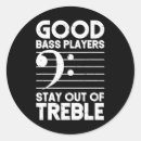 Search for bass guitar player stickers Bassist