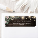 Search for light string return address labels Elegant