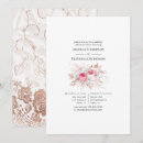 Search for lace rehearsal dinner invitations Floral