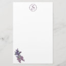 Search for lilac purple stationery paper Flowers