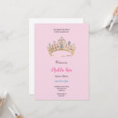 Search for queen crown invitations Pink