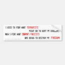 Search for fears bumper stickers Obama