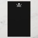 Search for skull stationery paper Pirate