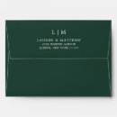 Search for forest green envelopes Modern