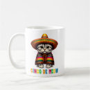 Search for mexican cat mugs Cinco de meow