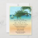 Search for retro beach wedding invitations Vintage