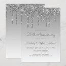 Search for 25th anniversary party invitations Glam