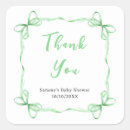 Search for green ribbon stickers Coquette bow