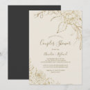 Search for gold couples shower invitations Vintage