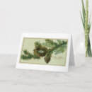 Search for pinecone christmas cards Retro