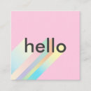 Search for gradient business cards Minimalist